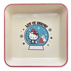 Hello Kitty Snow Globe Square Baking Pan